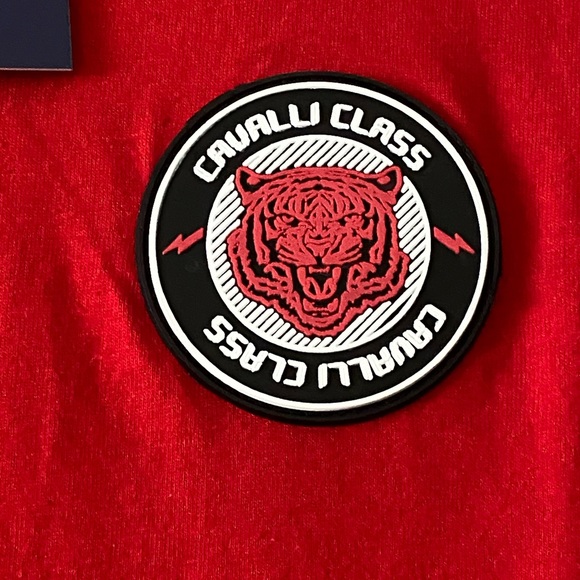 Roberto Cavalli class men’s short sleeve t-shirt NWT size large - Picture 2 of 9